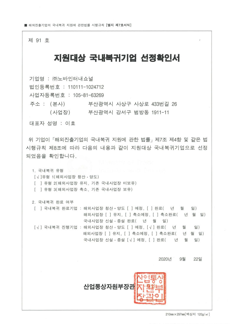 증서